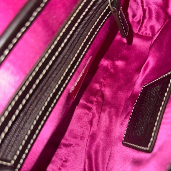 NEW with tags Coach Vintage Madison Exotic Haircalf Top Handle Evening Bag Purse - Picture 15 of 16